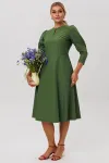 Платье Anelli 1647 зеленый Платье Anelli 1647 зеленый