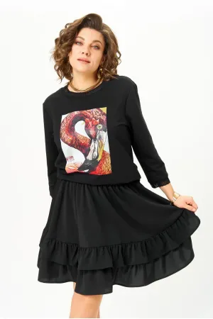 Блузка Rumoda 2280 черный