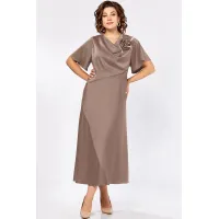 Платье Mira Fashion 5613 бежевый