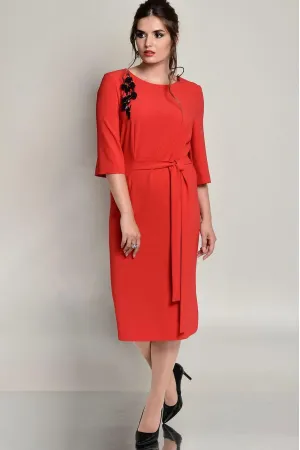 Платье Faufilure  Outlet 670С красный