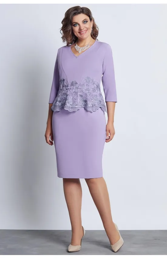 Платье Mira Fashion 5133 сиреневый