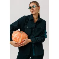 Рубашки Anelli 1746 Зеленый корд