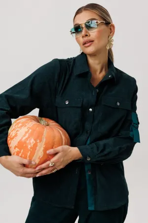 Рубашки Anelli 1746 Зеленый корд