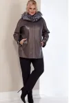 Пальто Shetti 2158 баклажан
