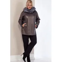 Пальто Shetti 2158 баклажан