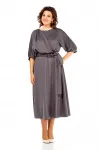 Платье Ольга Стиль С959 серый