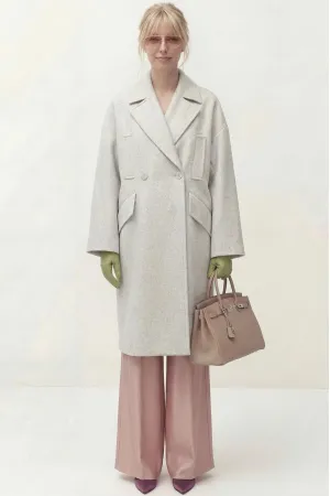 Пальто Lokka 1828 серый