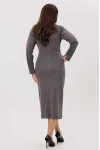 Платье Mislana 1231 серый Платье Mislana 1231 серый