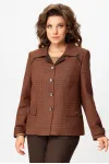 Пиджак Fita 20752 Венциана терракот + коричневый