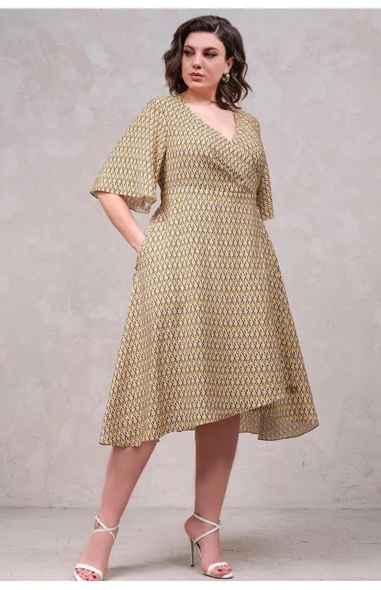 Платье Avanti 1632-1 желтый