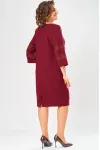 Платье Axxa 55233 бордо