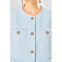 Пиджак Bonna Image 1039-2 голубой