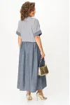 Платье Michel Chic 2181 джинс полоска