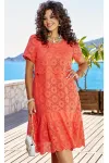 Платье Vittoria Queen 24553 * ярко-коралловый