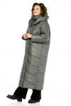 Пальто Диамант 2128 серый