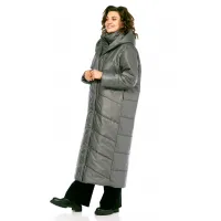 Пальто Диамант 2128 серый