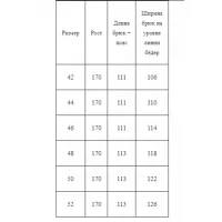 Брюки Axxa 71595 черный Брюки Axxa 71595 черный