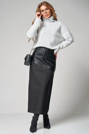 Юбка Laikony L-273-2 черный