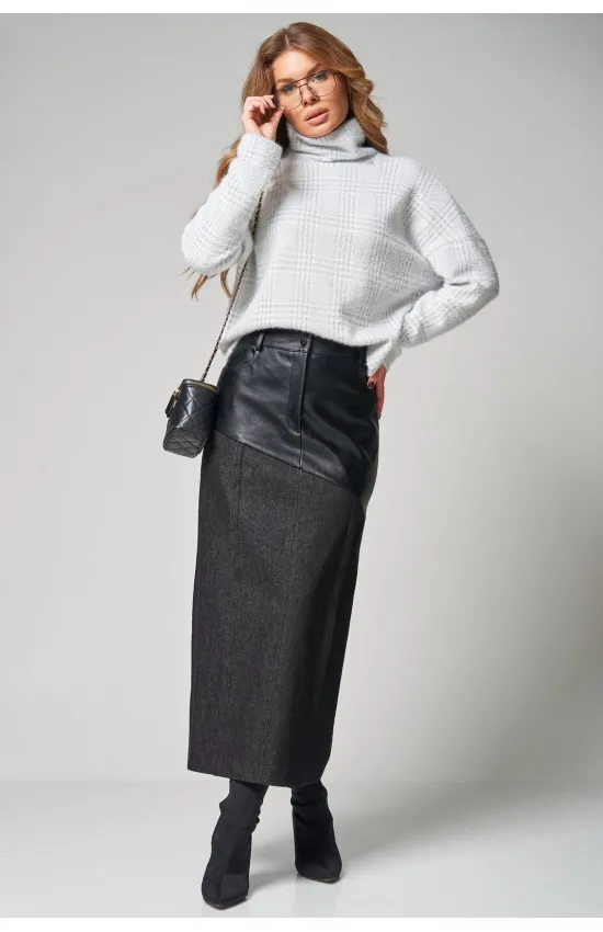 Юбка Laikony L-273-2 черный