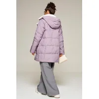 Пальто Beautiful & Free 8020 лиловый