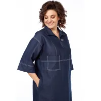 Платье Lady Style Classic 2762/1 Синие тона