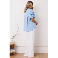 Блузка Мода-Юрс 2916bl голубой