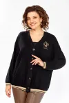 Кардиганы Jurimex 3388-2 черный Кардиганы Jurimex 3388-2 черный