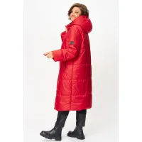 Пальто Andina City 7013 красный