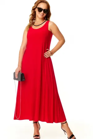Платье Taita Plus 2410-1 красный