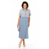 Платье Тэнси 398 голубой Платье Тэнси 398 голубой