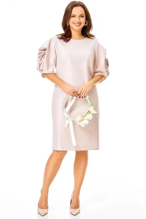 Платье Ольга Стиль С989 светло-розовый