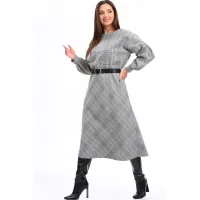 Платье Axxa 55227 серый Платье Axxa 55227 серый