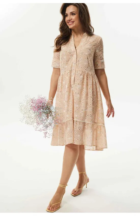 Платье Angelina А934 бежевый