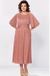 Платье Mira Fashion 5575-2 пудровый
