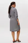 Платье Anelli 1579 графитовый шепот