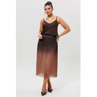 Юбка Mislana 1276 капучино