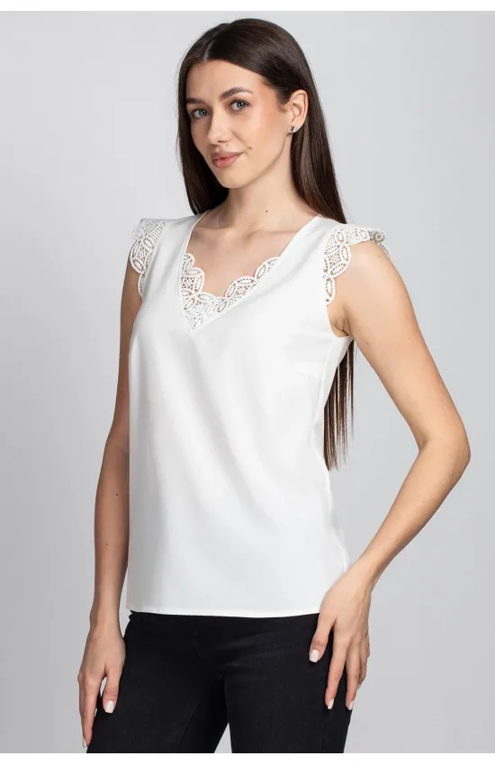 Блузка Vizavi 681 молочный