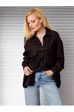 Рубашки Azzara 979Б бордовый