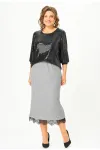 Юбка Andina City 1020 серый