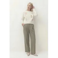 Кофта Lokka 1818 белый/ручная вышивка