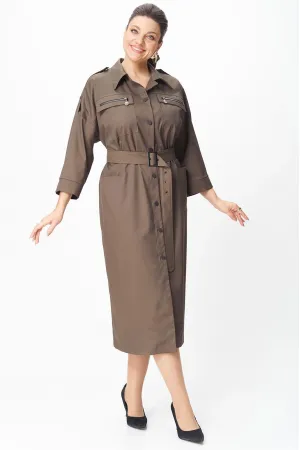 Платье Rishelie 1009 коричневый