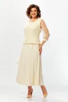 Платье Mira Fashion 5697 бежевый