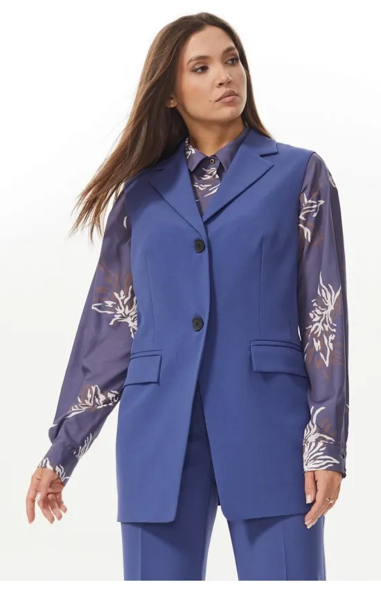 Жилет Ma Cherie 1052 темно-синий