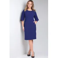 Платье Amori 9813 электрик