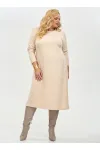 Платье Your Size 2262/164 Бежевый