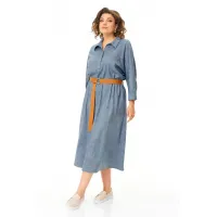 Платье Карина Делюкс М-1369 деним