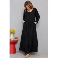 Платье Амулет 9922 черный 170