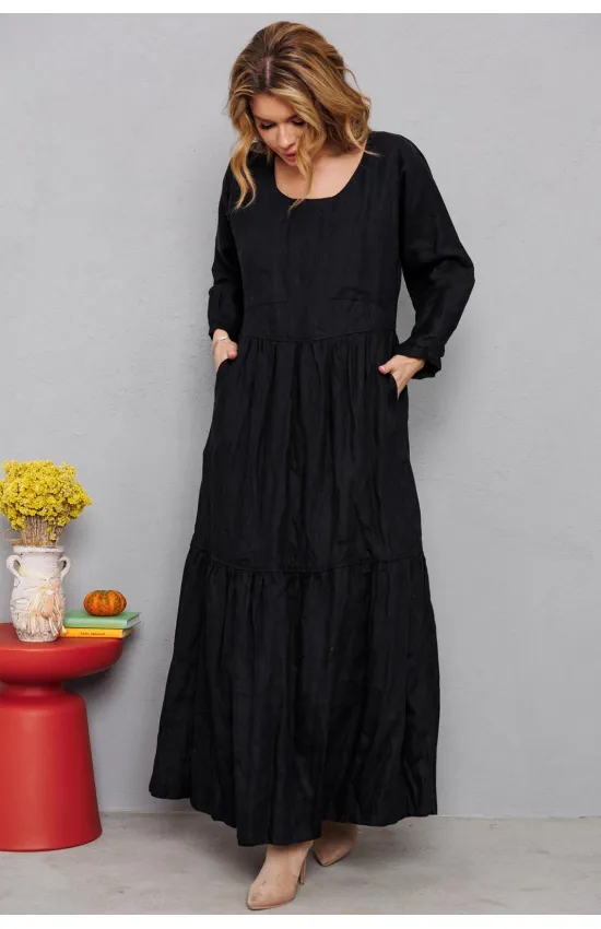 Платье Амулет 9922 черный 170