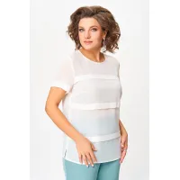 Блузка Swallow 533.1 молочный