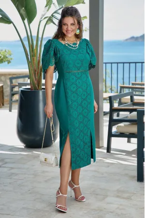 Платье Vittoria Queen 28773 изумруд